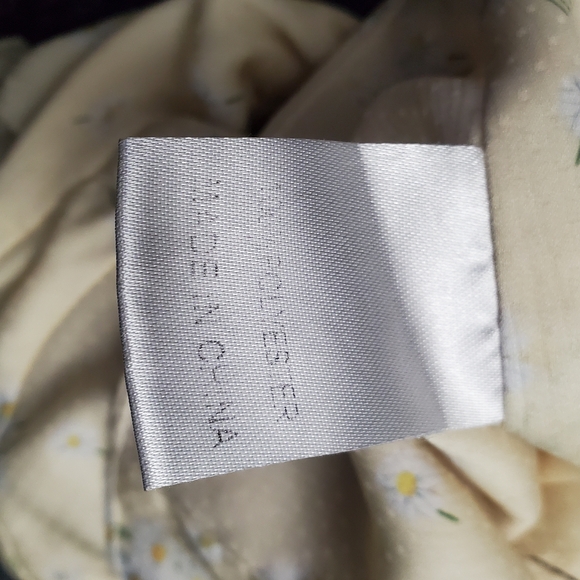 Princess Polly Size 4 Yellow Allyson Floral Print Hook & Eye Corset Crop Top - Picture 6 of 7